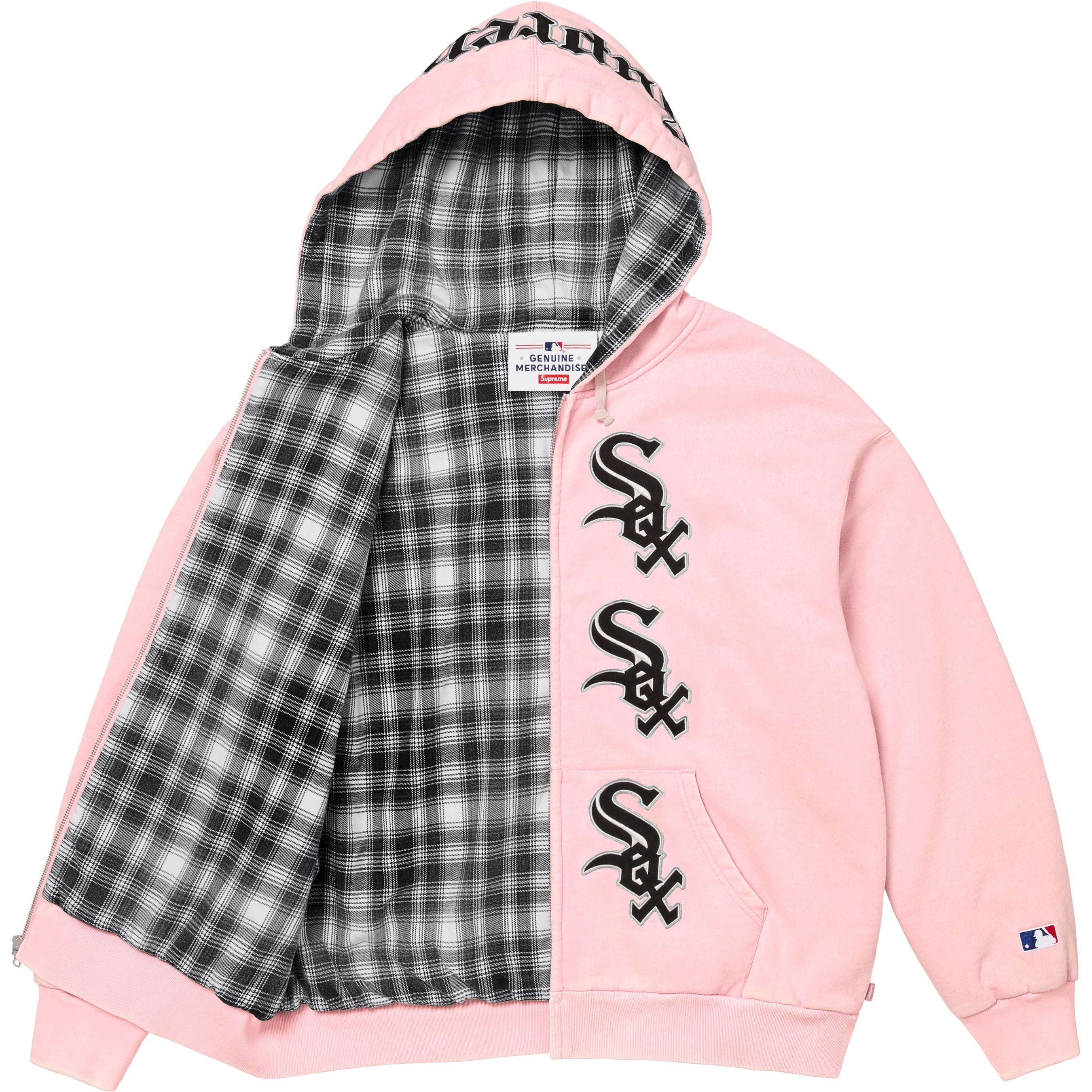 Supreme®/Chicago White Sox™ Zip Up Hooded Sweatshirt view 13